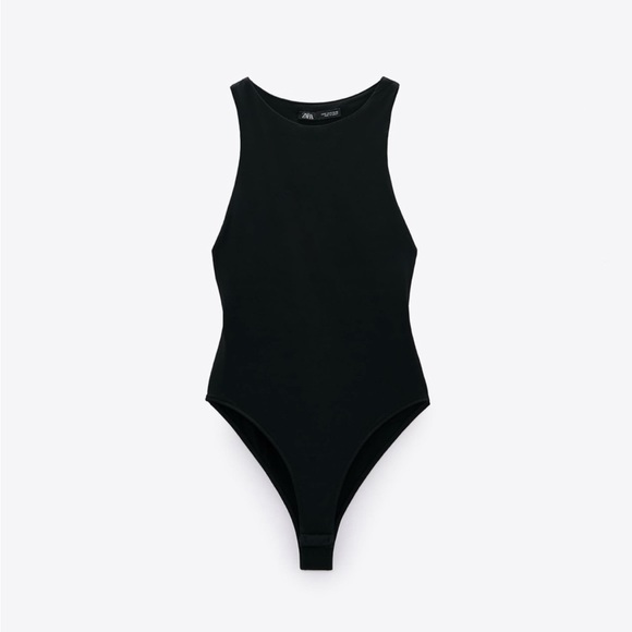 Zara High Neck Bodysuit - Picture 1 of 3